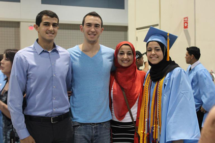 The victims and a friend.