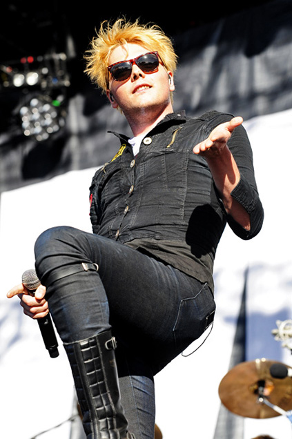 Gerard Way, the former lead singer for My Chemical Romance. Image taken from Wikimedia.
