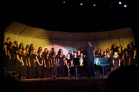 Concert Choir performing at their annual spring concert. Photo by Megan Yip.