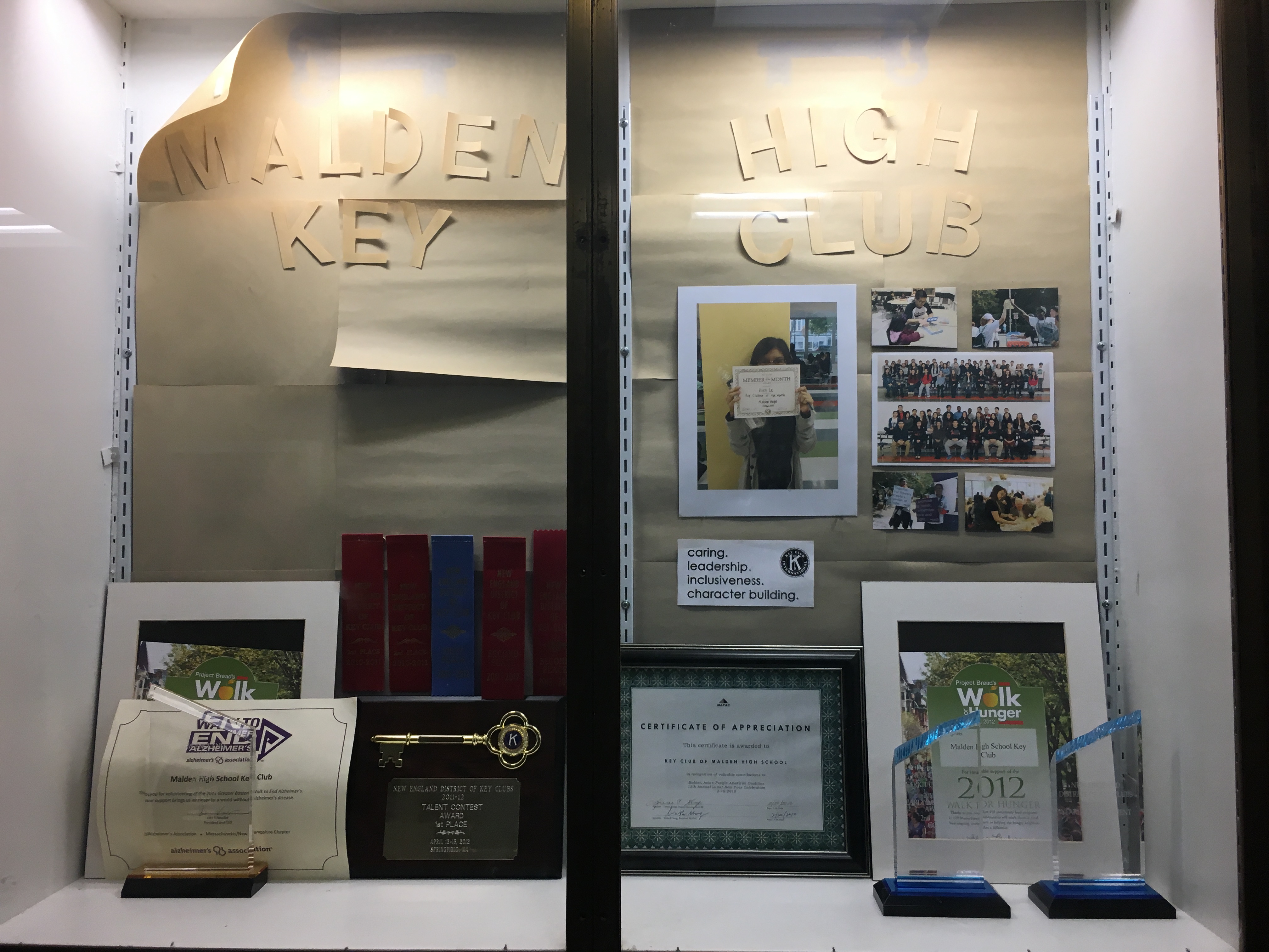 Key Club shrine. Photo taken by Josandy Jeune. 