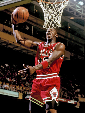 Basketball icon and legend Michael Jordan. Photo from WikiMedia.