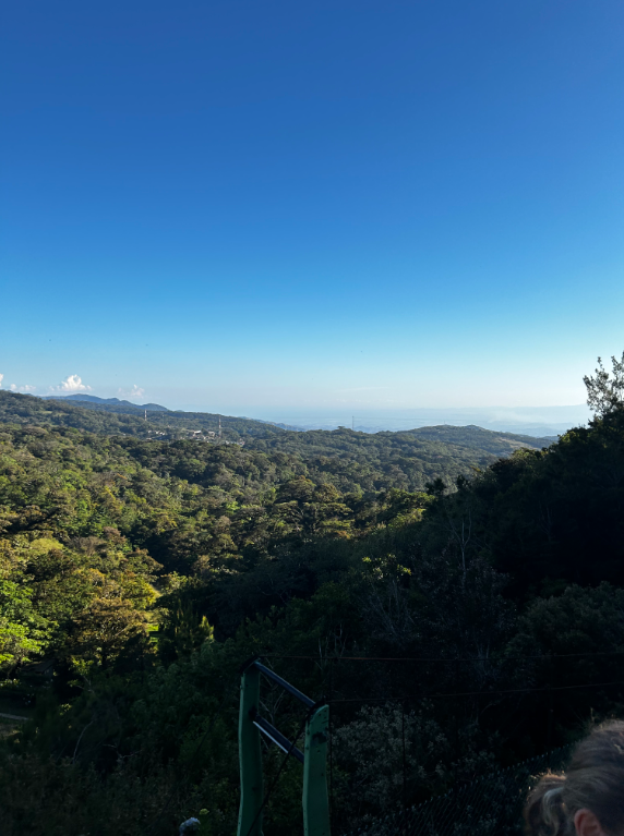 A view from the hotel, Rancho Makena, in Monteverde. THOMAS TIERNEY