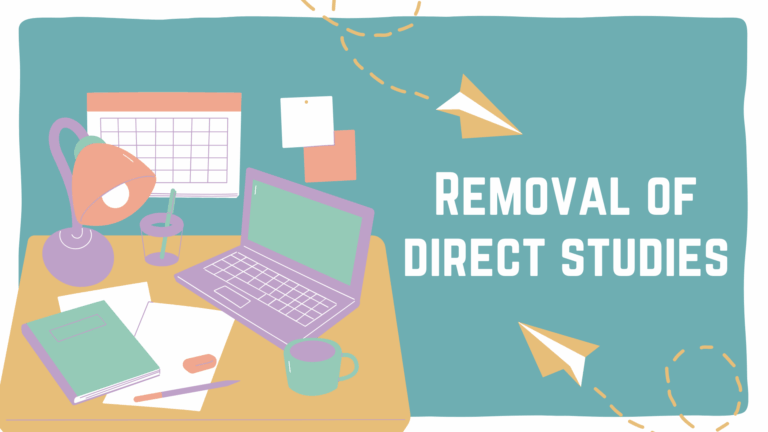 Removal of direct studies