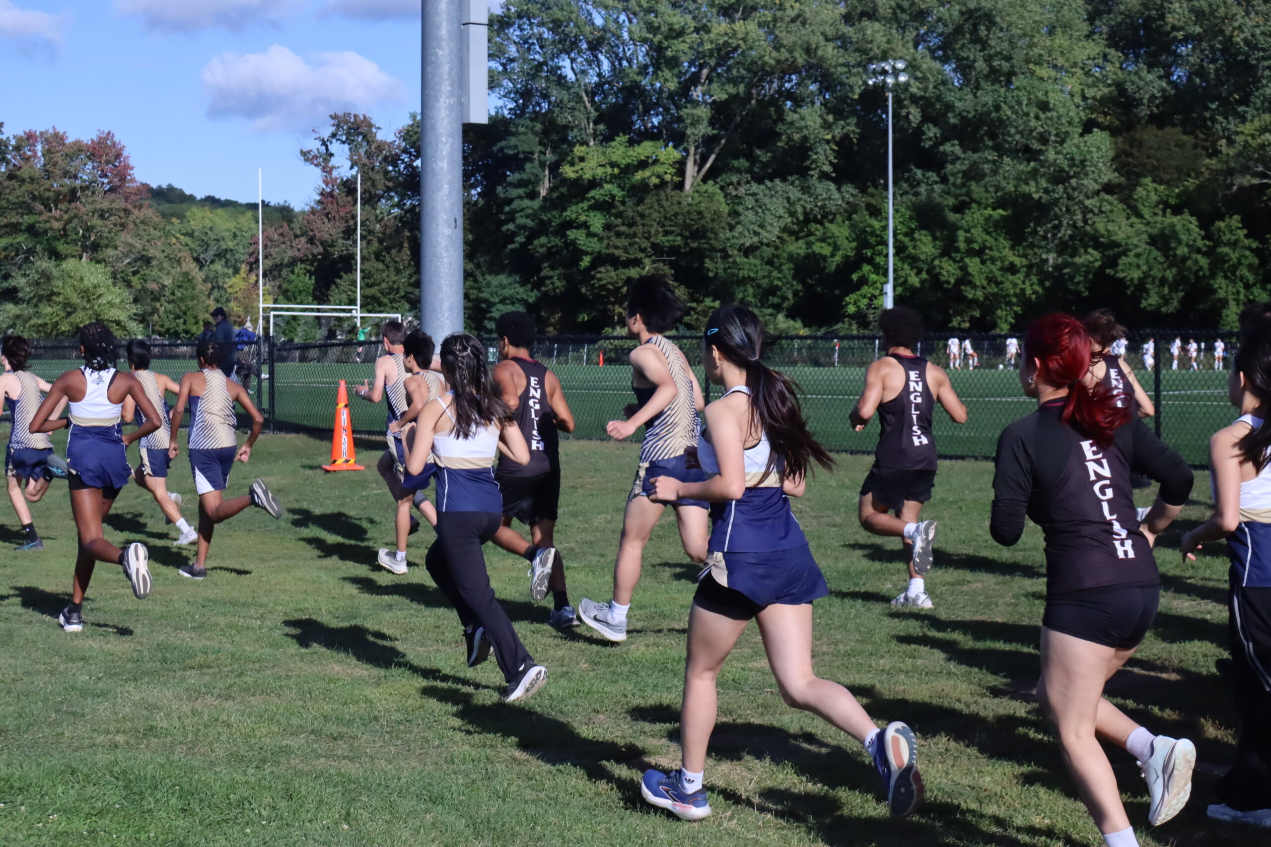 Another One Bites the Dust: Cross Country Team Sweeps Lynn English in Home Opener Meet